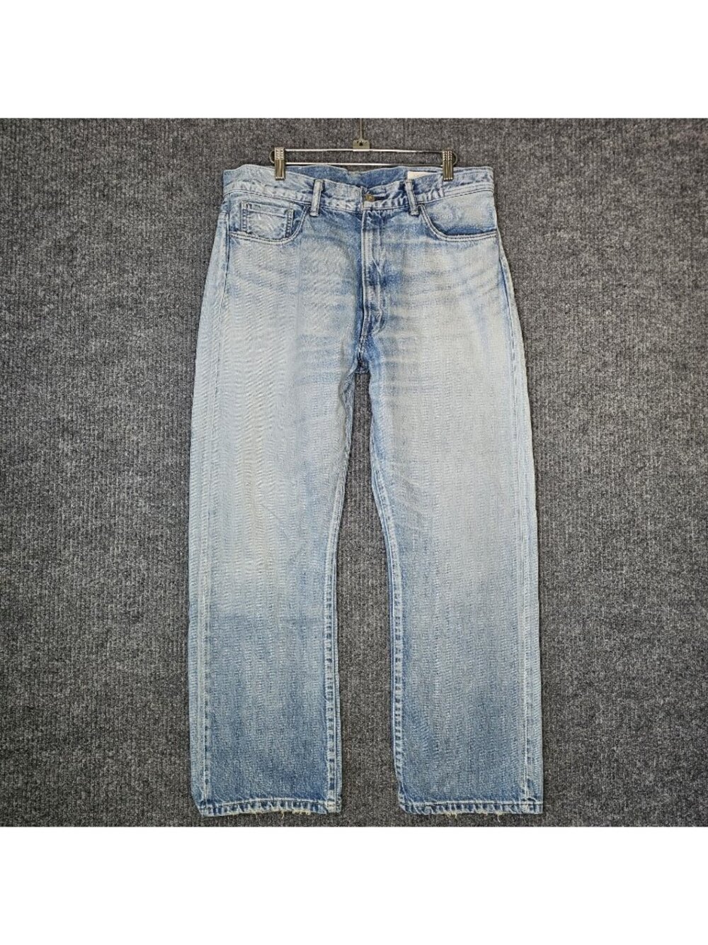 KURO AVENIR Distressed Jeans Size 36 act 34" x 28" Denim pants blue selvedge